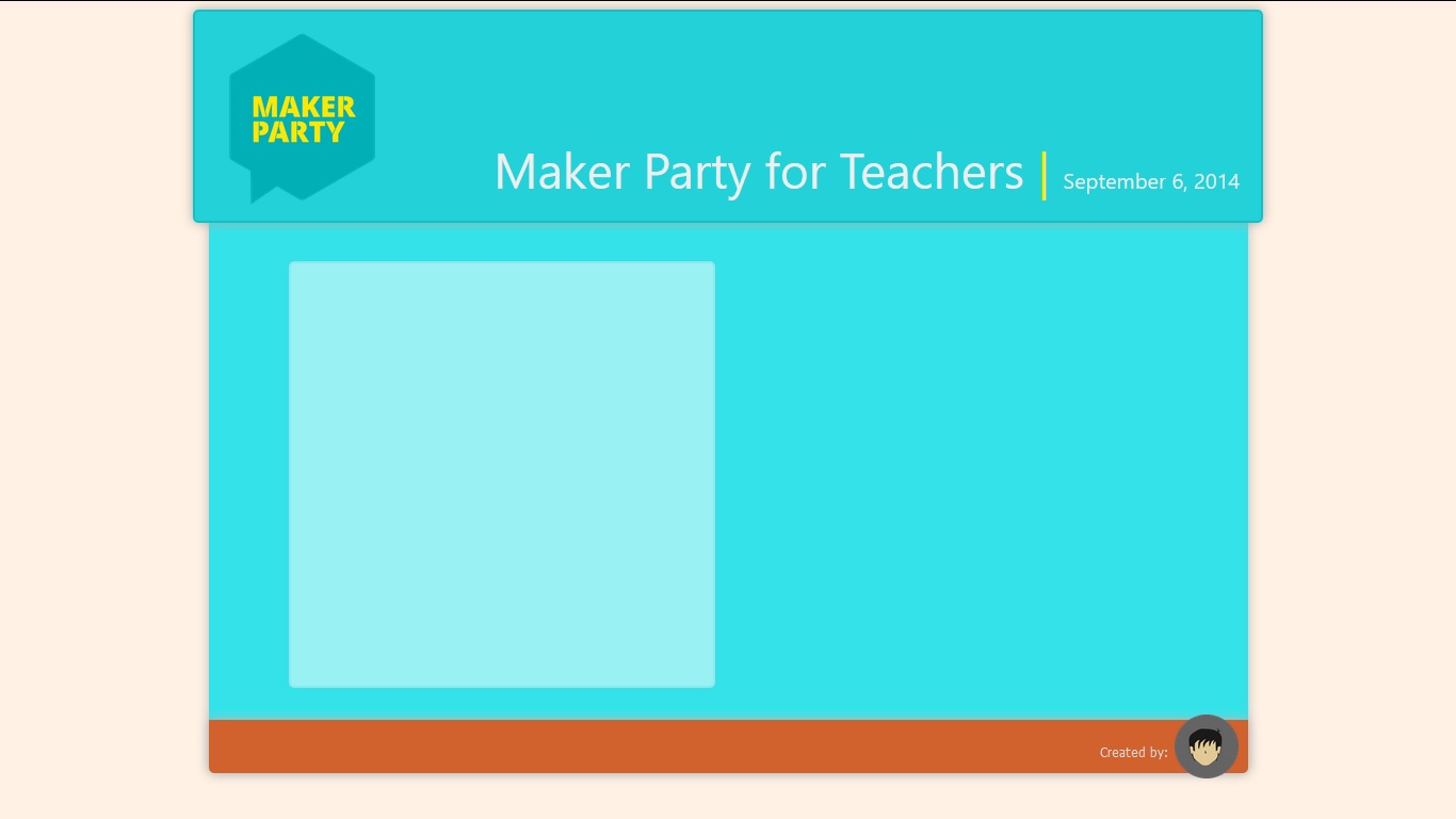 Sample site I've created during the Maker Party for Teachers by Mozilla Philippines